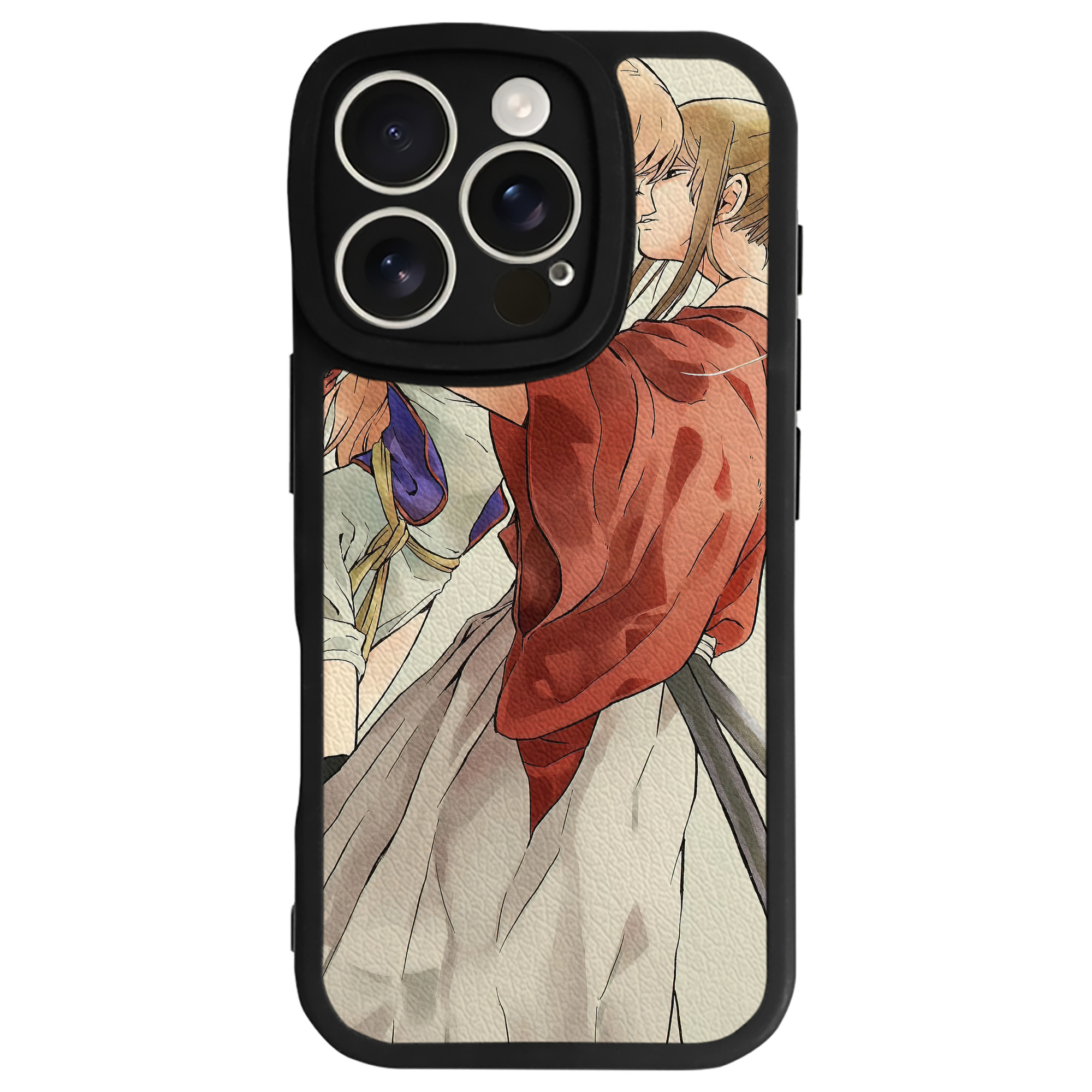 （画像用） ぎんたま 坂田銀時（さかたぎんとき） 神楽 志村新八（しむら しんぱち） GINTAMA Sakata Gintoki Kagura Shimura Shinpachi 【iPhone 16シリーズ対応】シリコンスマホケース（レザー調） 材質：シリコン